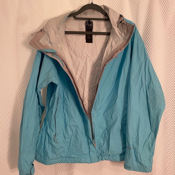 North Face Blue Rain Jacket - Picture 4 of 4